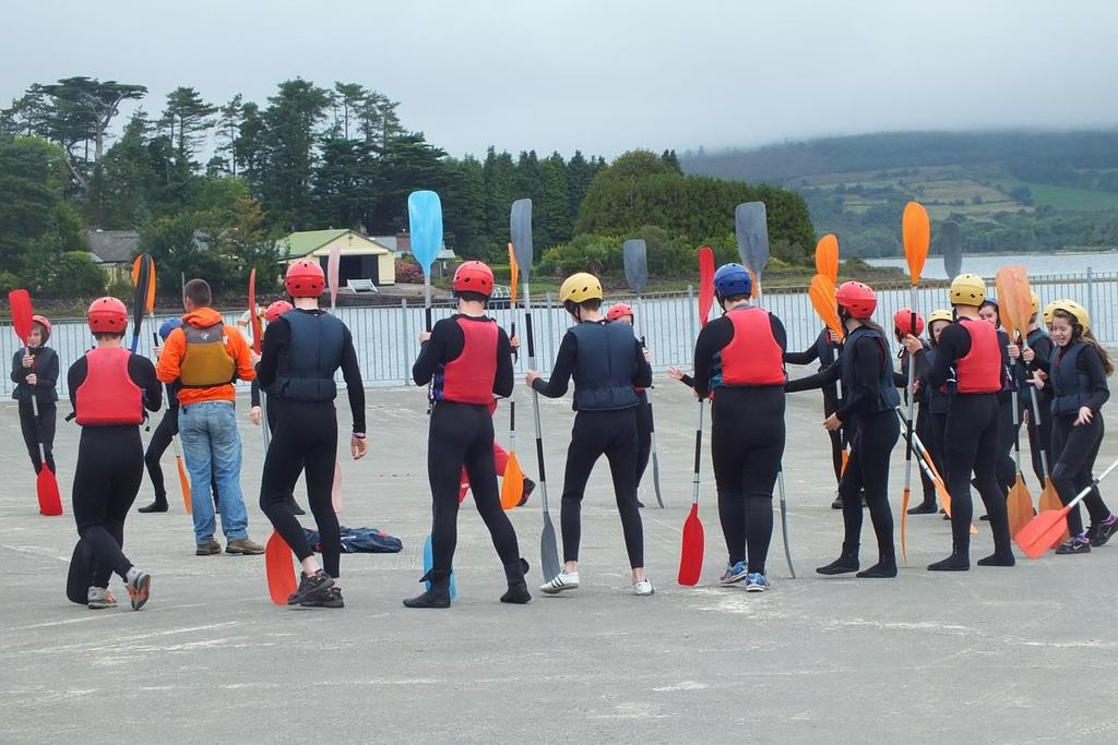 Kenmare Trip On Wednesday the 11 th of September after the students received their Junior Cert results they headed off on a trip to Star Outdoor Pursuit Centre in Kenmare Co. Kerry.