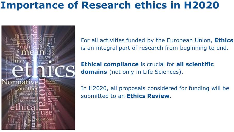 7. Ethics Issues Source: EC