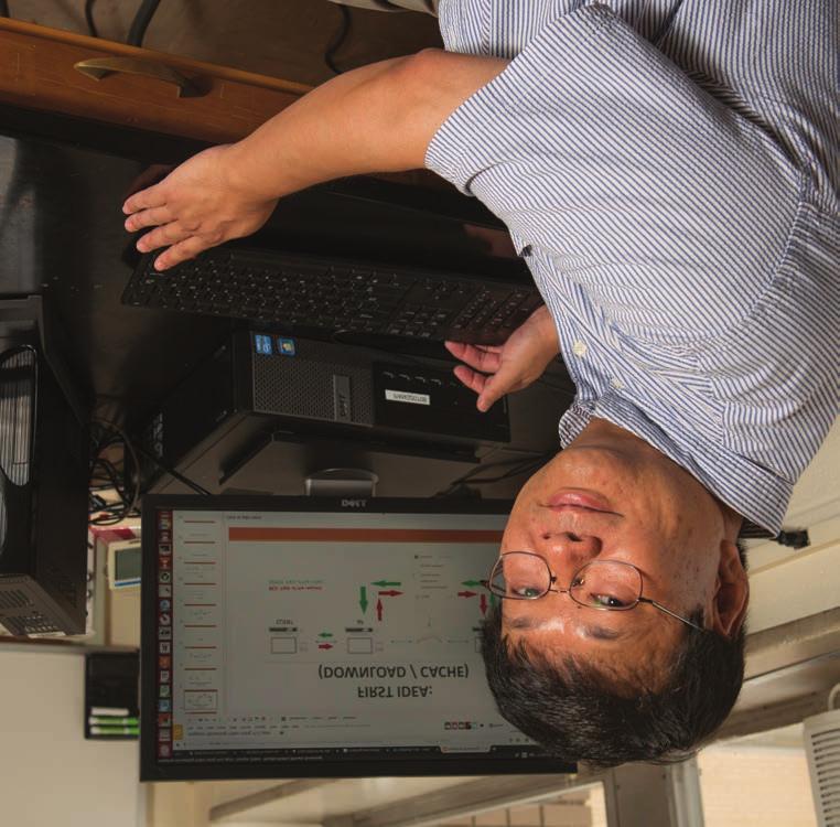 Professor Works for Faster Mobile Internet, New Collaborations Faculty Profile Associate Professor Hang Liu In the competitive world of mobile Internet technology, companies are always searching for