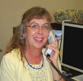 Vesser, who has been with the university for 26 years, handles correspondence, training evaluations, and training materials for the Center for Industrial Services (CIS).