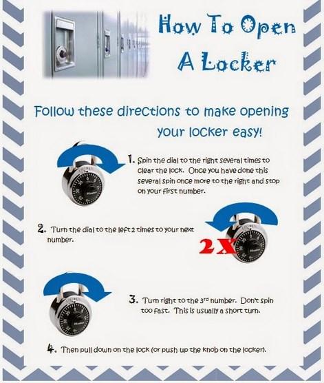 Locker Information Each student will be getting a locker for their belongings along with a gym locker for their PE belongings.