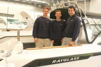 Case Study, September 2016 School students building careers at Rayglass Howick College students Nick (17) and Jayden (16) are building what they hope will be bright careers at New Zealand boat
