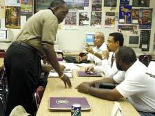 Phi Fraternity, Inc. makes a Difference for Piedmont Hills Students The name, Omega Psi Phi, was derived from the initials of the Greek phrase meaning, friendship is essential to the soul.