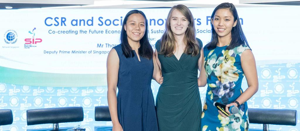 Living Yale-NUS team wins Singapore Young CSR Award Text by Clare Isabel Ee Image provided by Global Compact Network Singapore On 1 September 2016, a team of Yale-NUS students received the