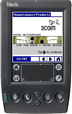 3Com University Learning Assistant Palm-based sales assistant tool for internal and