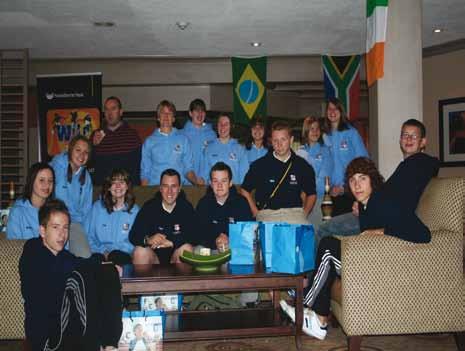 NOADSWOODNEWS Ten students who are still at school plus four who are now at college, along with Mr Wells, Miss Fry and Mrs Dossett all went out to visit Sefoloko High School in South Africa at the