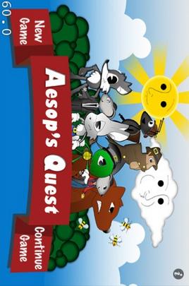 App Name: Aesop s Quest Aesop s Quest is a reading comprehension resources that uses Aesop s fables to help students practice comprehending text.