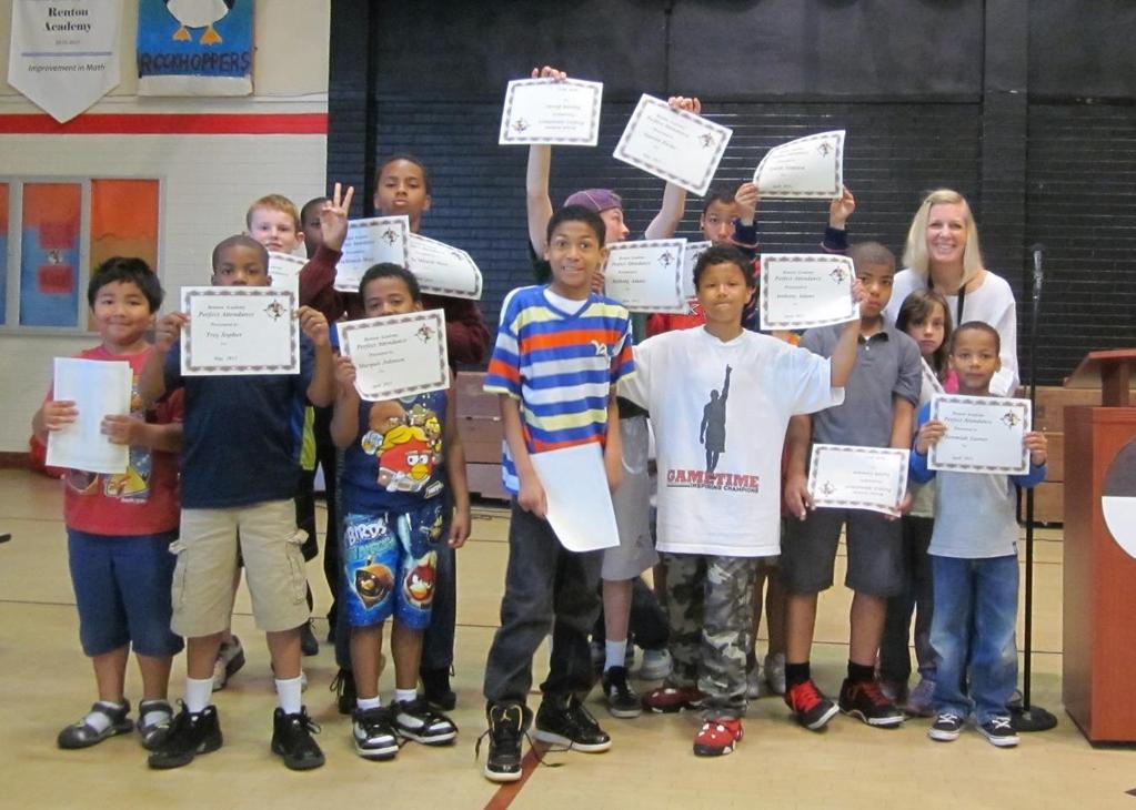 Recognizing Student Success Rockhopper Awards for students, presented at monthly assemblies ROCKS tickets to recognize