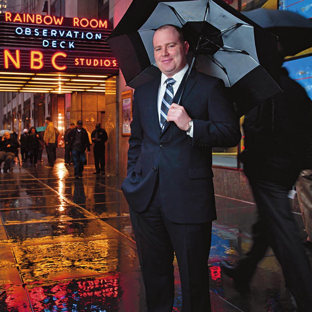 IN HIS ELEMENT David Pietrycha MBA Senior Vice President and Chief Financial Officer, NBC News Seven years after completing his MBA at Bentley, David Pietrycha finds himself at the top of NBC News.