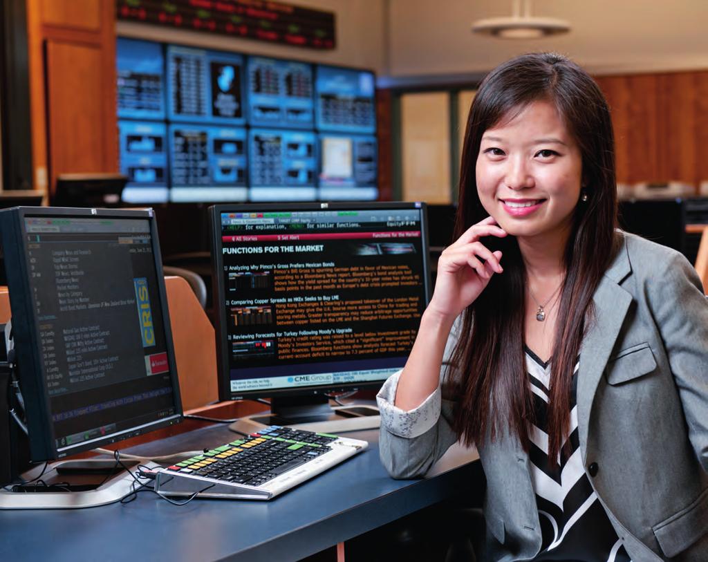 COMPETITIVE ADVANTAGE Jennifer Cao MSF Risk Assurance Associate, PricewaterhouseCoopers With a graduate degree from Bentley, Jennifer Cao is sure of her ability to help companies manage risk.