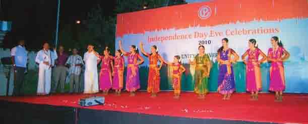 unity in diversity dance programme. The event was well attended by members and guests.