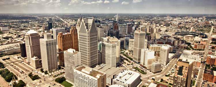 THE MARKET Wayne County Most populous county in the state and 18th most populous county in the US Rich in history, culture, arts and world class amenities Automotive capital of the world Located