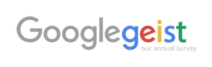 15 It s called Googlegeist as a play on the German word Zeitgeist, which means spirit of the times. Googlegeist isn't your average company survey.