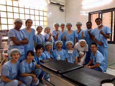 Medical dispatch to Madagascar For the past 6 years, Showa University has sent a medical dispatch team to Madagascar, who work with local medical professionals at Clinic Ave Maria to provide medical