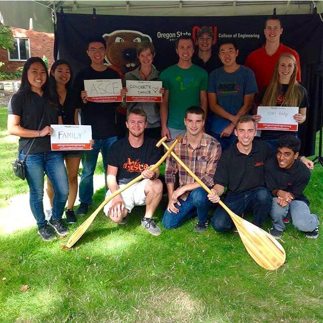 Cookies and Clubs: Sept 2015 Description Concrete Canoe and Steel Bridge teams displayed their designs and talked to incoming Freshman about the benefits of