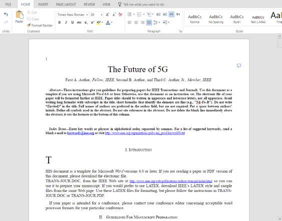 Co-Write an Article Write an article with your coauthors in real time using Microsoft Office, Google Docs, or LaTeX; changes are saved and