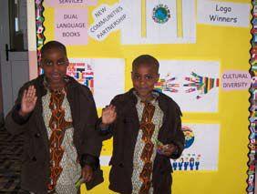 The primary schools went one step further with their exhibitions. Castaheany E.T. also had a Yellow Flag Corner in every classroom where students could bring in artifacts, books, clothes, souvenirs or photos which had significance for their culture.