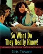 The Comprehension Toolkit resources are located in the Richland 1 C/I Folder 3. That Workshop Book by Samantha Bennett 4. So What Do They Really Know by Cris Tovani 5.