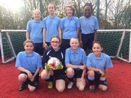 During the group round they played and beat teams such as Thornleigh, Canon Slade and Ladybridge which took the girls to a place in the knockout stages.