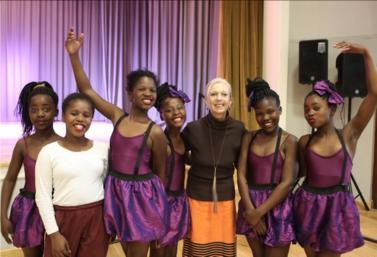The dancers had been working very hard as they prepared for the Montagu Youth Arts Festival