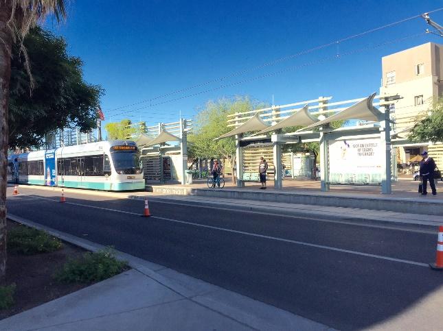 The 2009 opening of the Metro Light Rail stop at the Roosevelt/Central Avenue Arts District station has been assisting the area grow in density.