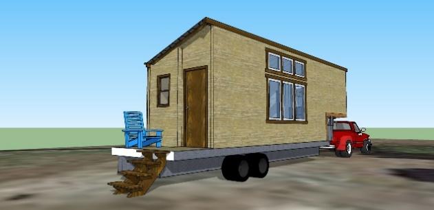 67 A tiny house is understood be between 100 to 400 square-feet compared to