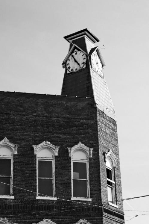 Image 8. The Iredell County Clocktower in downtown Statesville.