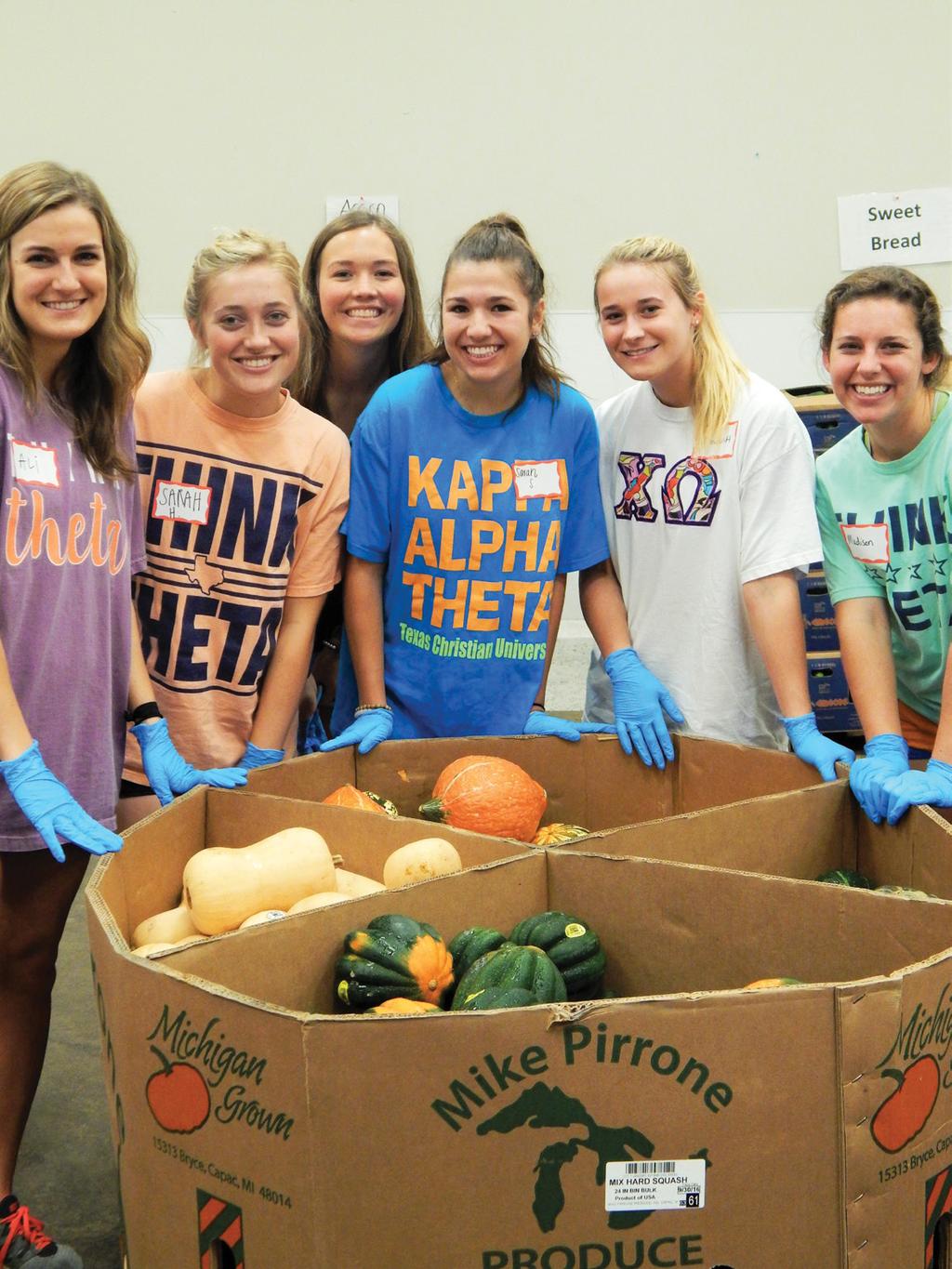 Supporting Philanthropies $542,340 26,236 Raised this year for various philanthropies Hours of community service this year Social Responsibility At the heart of every fraternity and sorority is a