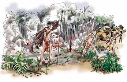 Task 2 Look at the picture of life in Amazonia. Ask your teacher questions about the people in the picture.