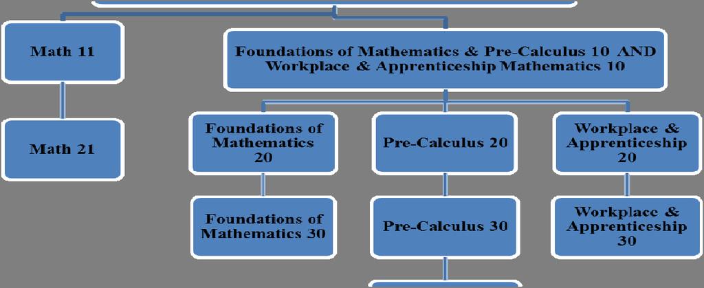 Renewed Secondary Mathematics Program Foundations of Mathematics This pathway is designed to provide students with the mathematical understandings and critical-thinking skills identified for
