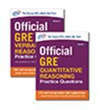 Practice Questions, Volume 1 and the Official GRE Verbal Reasoning Practice Questions, Volume 1.