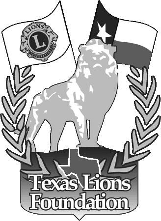 TEXAS LIONS FOUNDATION All checks for 100% contributions and TLF Awards should be sent to PID Marshall Cooper, Chief Operations Officer CHIEF OPERATIONS OFFICER PID Marshall W.