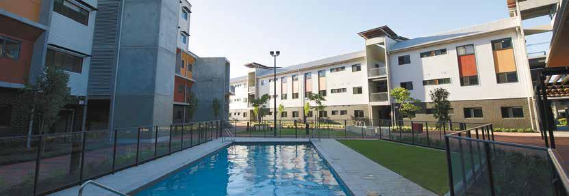 Accommodation and Fees At ECU, we have excellent on-campus accommodation on all three of our campuses. In 2015, brand new accommodation will open at our Joondalup Campus.