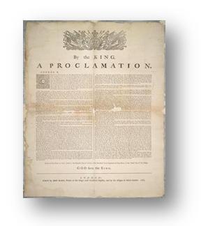 Residential Schools Important Canadian Documents 1763 Royal Proclamation With the Royal Proclamation of 1763 and agreements made in treaties, the British Crown and later the Canadian government were