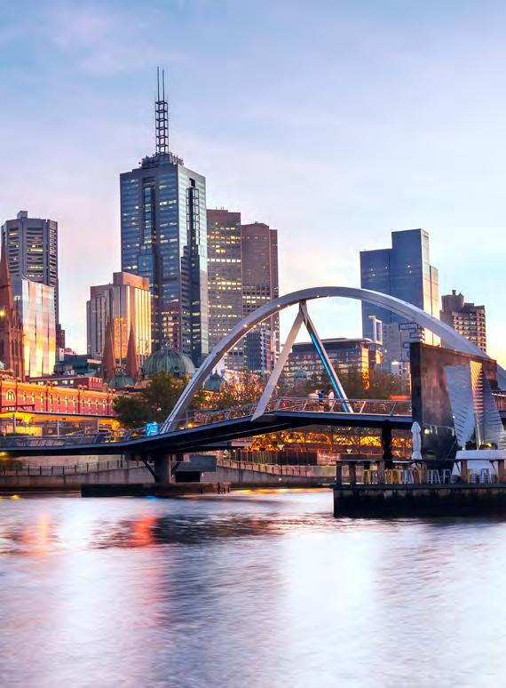 AUSTRALIA S CULTURAL CAPITAL AND HOME TO BEAUTIFUL GALLERIES, SPACIOUS PARKS AND CAFÉ-FILLED LANEWAYS.