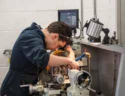 The HNC focuses on design, manufacture and maintenance, as well as developing broader communication and employability skills that will allow you to progress in your career, to technical or management