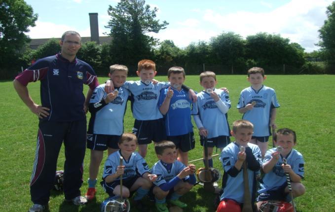 in sport. On Thursday 18 th June the Year 6 boys represented the school in its first hurling blitz at St.