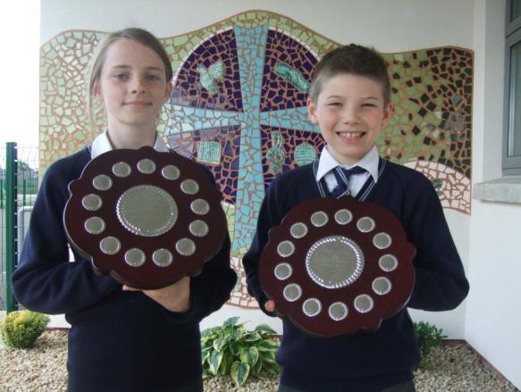 Top girl and boy Athlete