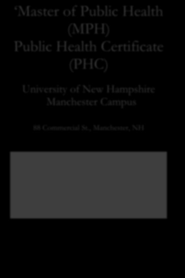 2017-2018 Master of Public Health (MPH) Public Health