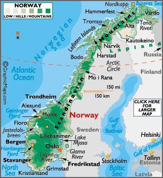 8 NORWAY 8.1 ABOUT THE ARCTIC NORWAY Northern Norway comprises the three counties of Nordland, Troms and Finnmark.