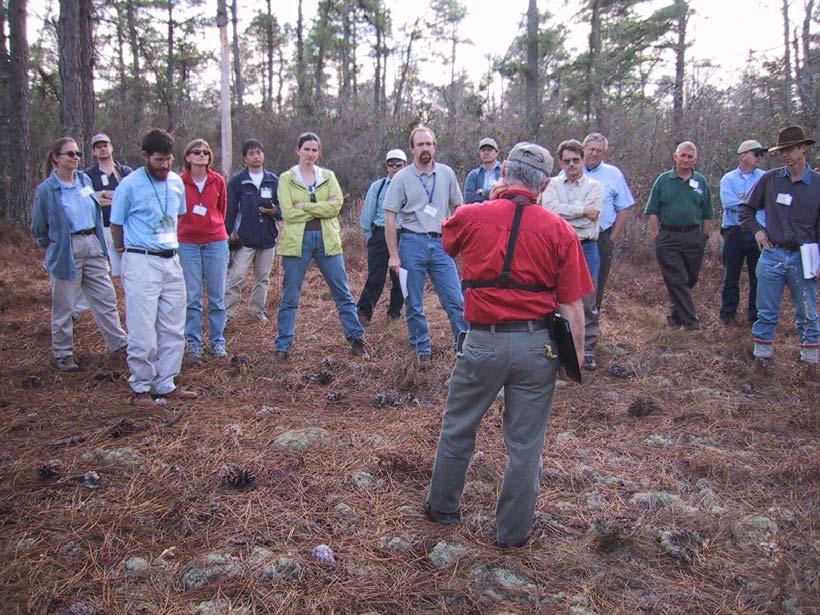 2 Faculty Retreat to Hofmann Forest A total of 45 faculty members from the Department of Forestry spent 2 days discussing the Hofmann Forest. Day 1 was spent touring the Hofmann Forest.