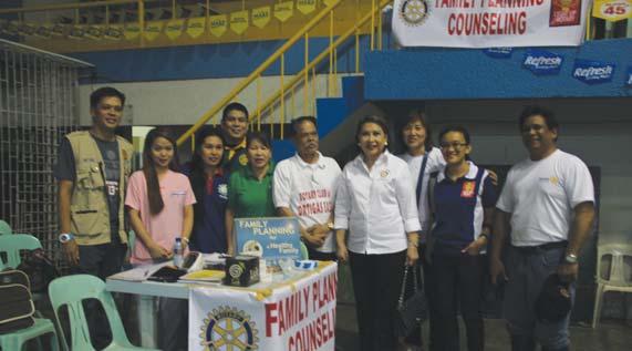 The district-wide activities included job fairs, medicaldental missions, free legal