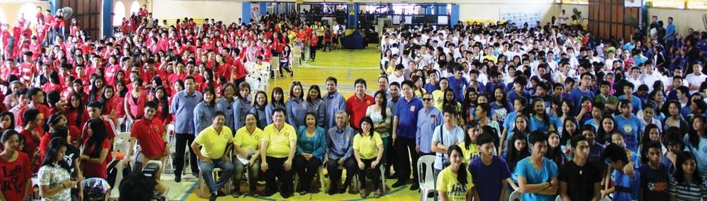 PAGE 6 GOVERNOR S MONTHLY LETTER RID 3800 held biggest, most successful Youth DisCon Around 1,500 Interactors from various places in RID 3800 converged at the OLOPSC Hall, Marikina City on November