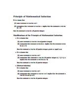 MIT MIT. Problems. 1.(a) Base Step: 1 = 1(1+1). 2., so the base case is finished. Step: Suppose the result holds for some This PDF book include mathematical induction problems and solutions conduct.