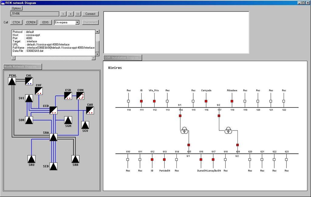Figure 3 - Tutor Interface A colour scheme has been specified to graphically exhibit the completion level of the tutoring process in each branch.