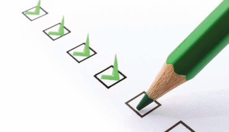 Spring Assessment Checklist 1. Order testing materials*. Discount material orders must be received by December 4, 2015.