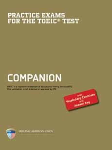 It can be used for self-study or be incorporated in a TOEIC preparation class.