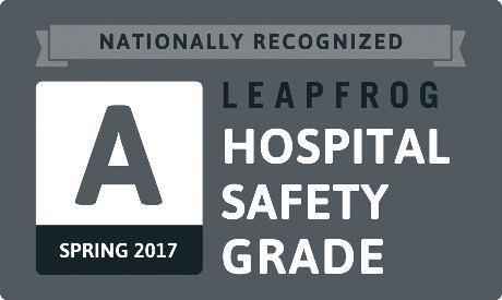 Kennedy University Hospital s 3 Campuses Receive an A for Patient Safety in Spring 2017 Leapfrog Hospital Safety Grade For the sixth consecutive time, Kennedy University Hospital s three acute care