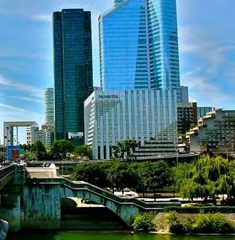 In Paris We will be staying at Hotel Novotel La Defense It is located in the commercial area of Paris - New Paris Approximately 15