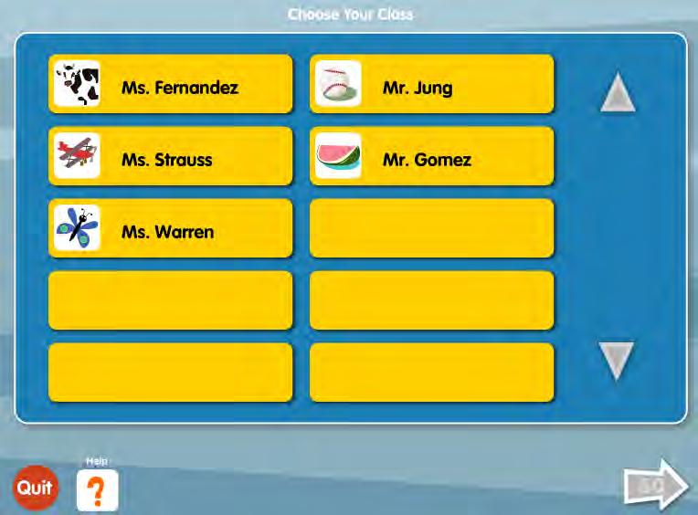 WiggleWorks Student Software WiggleWorks features five activity areas: Read Aloud, Read, Write, My Book, and Magnet Board, as well as the Choose Your Class, Your Library and Home screens.